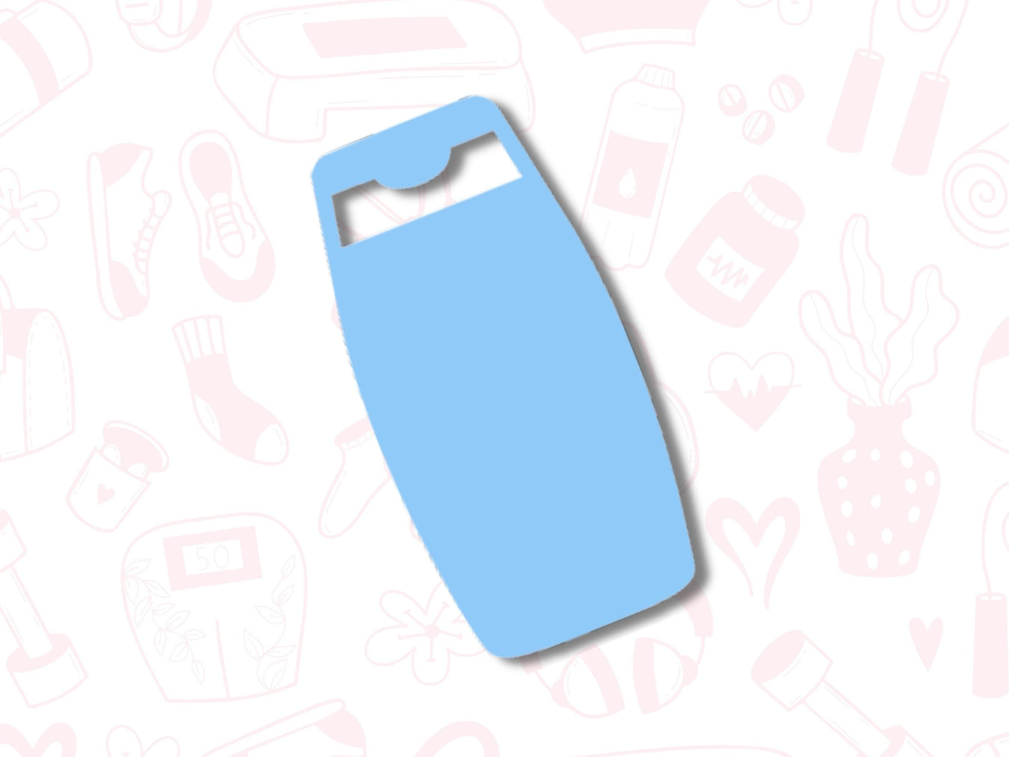 Shampoo Bottle Sticker Sheet Self Care Planner Stickers Icons 56 Stickers
