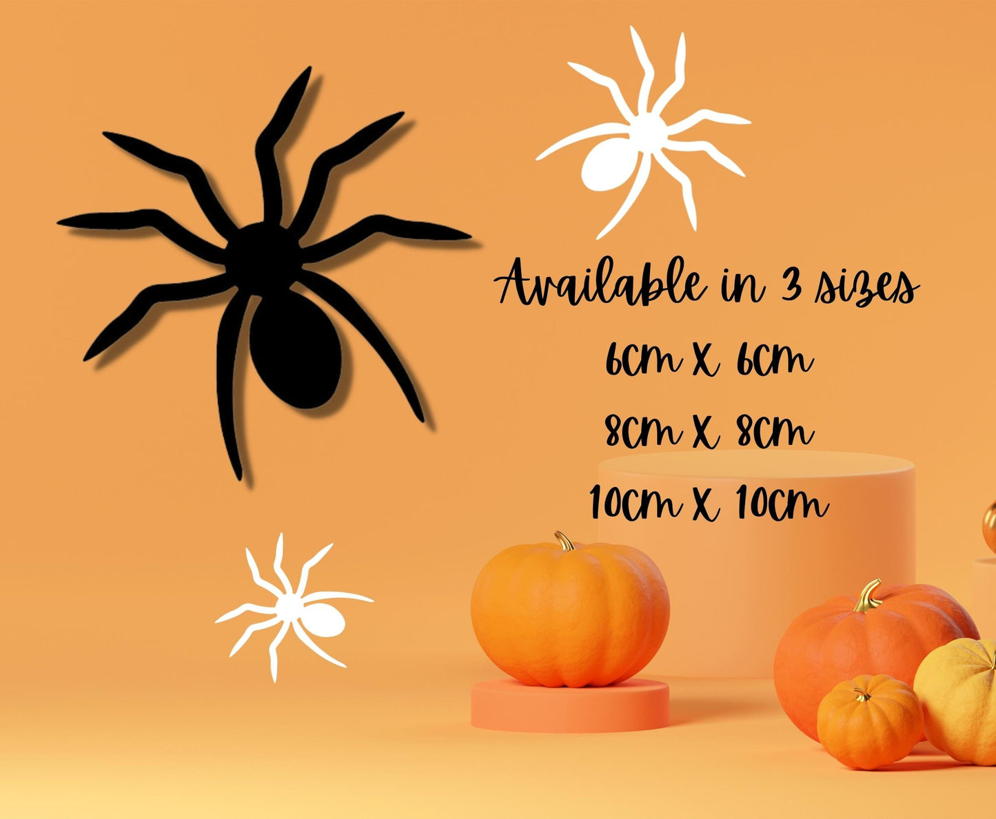 Halloween Heat transfer iron-on Spider. HTV Spider. Iron-on Spider