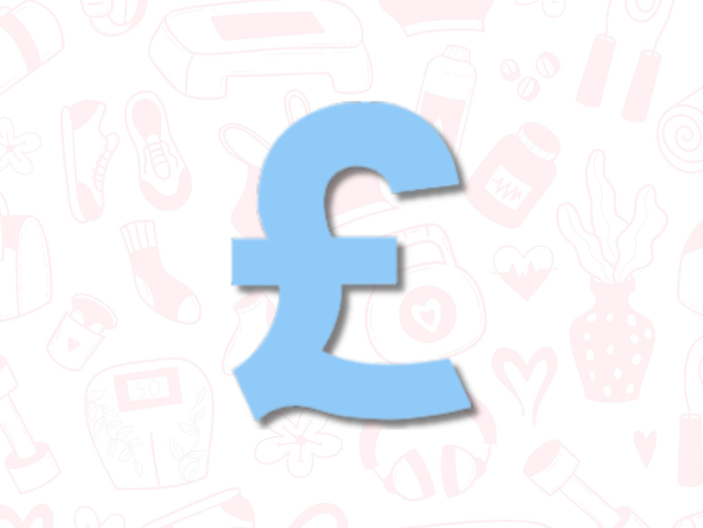 Pound Sign Sticker Sheet Budget Planner Stickers Money Tracker Finance Icons 42 Pack