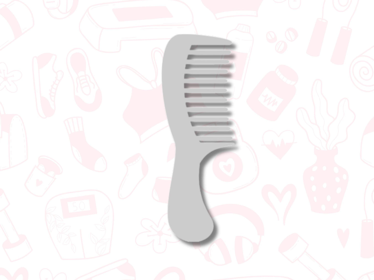 Comb Sticker Sheet Self Care Planner Stickers Icons 60 Stickers