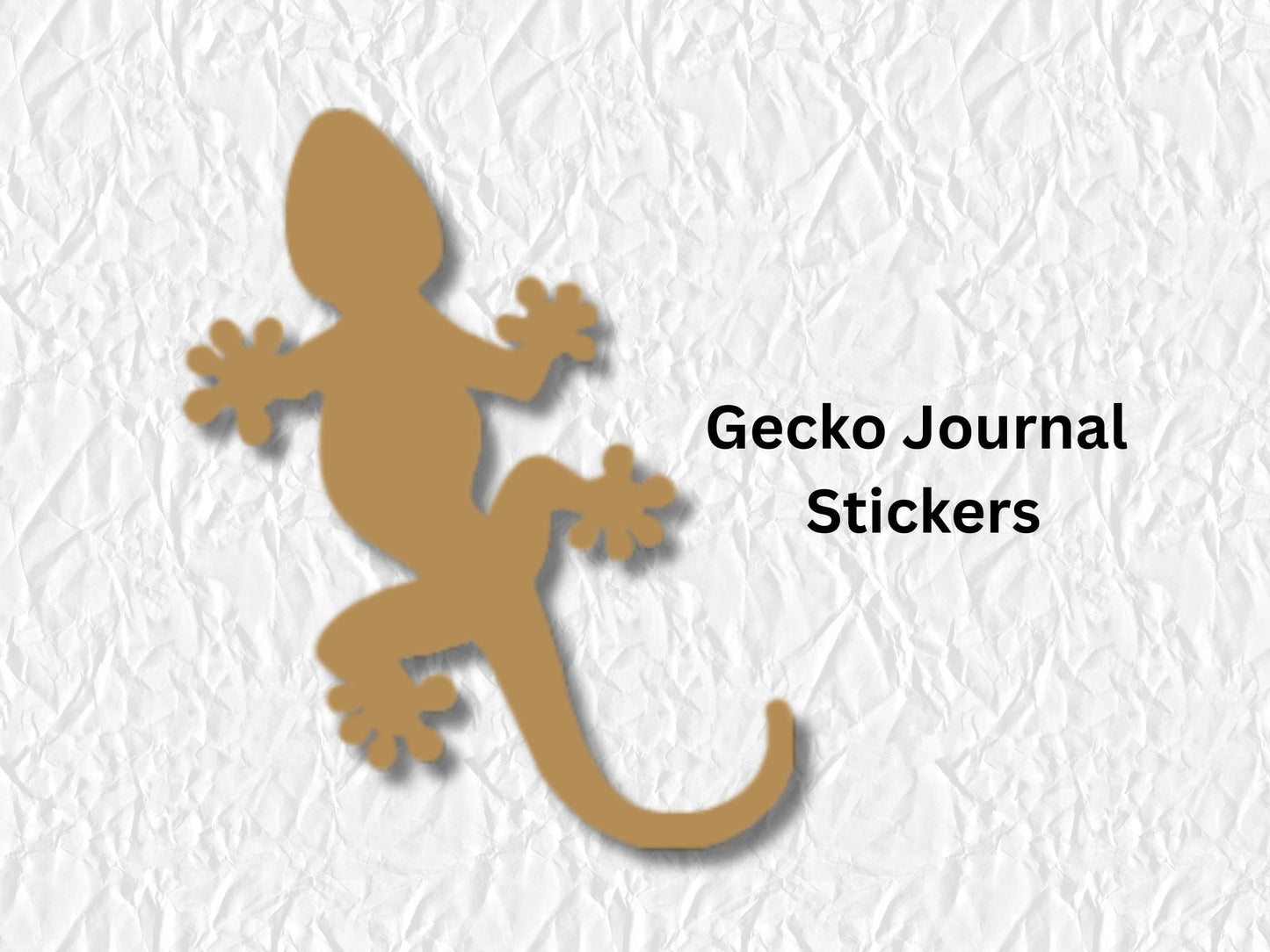 Leopard Gecko Stickers Reptile Vinyl Decals Pet Lizard Stickers 9 Pack