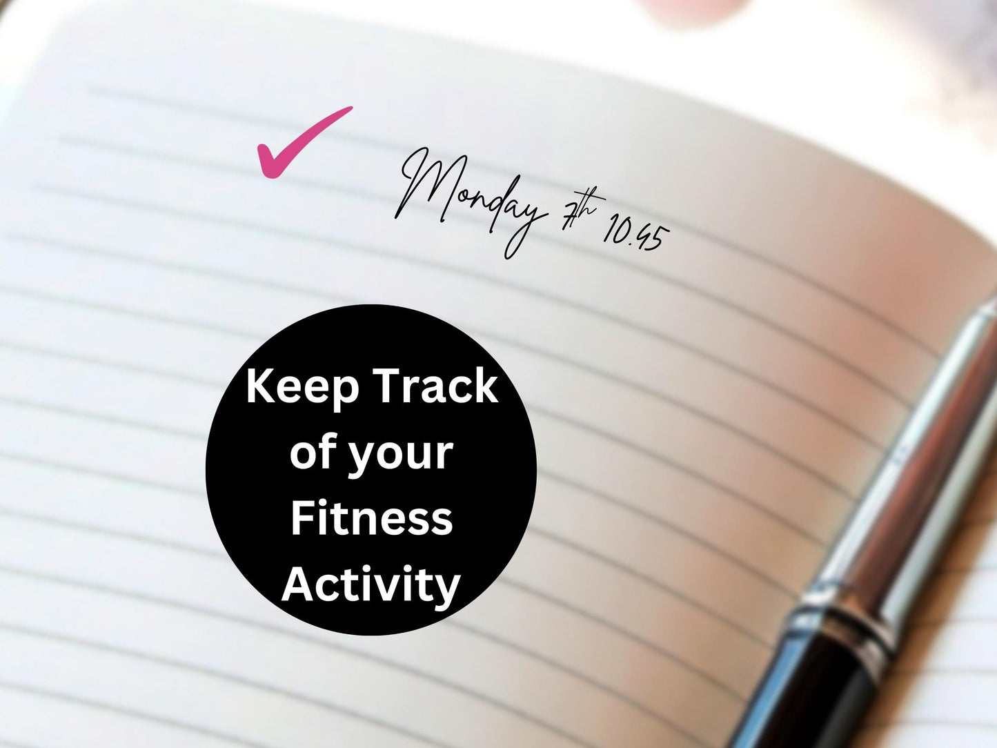Check Mark/Tick Sticker Sheet Fitness Journal Planner Stickers Gym Tracker Icons 100 Pack