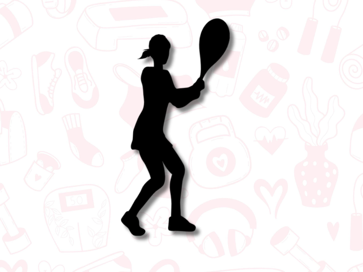 Tennis Player Sticker Sheet Planner Stickers Golfing Icons Tee Off Journal Decals 56 Pack