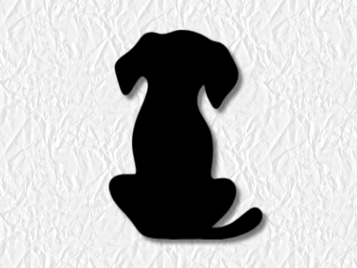Dog Silhouette Sticker Sheet Pet Planner Stickers Animal Icons Journal 30 Pack