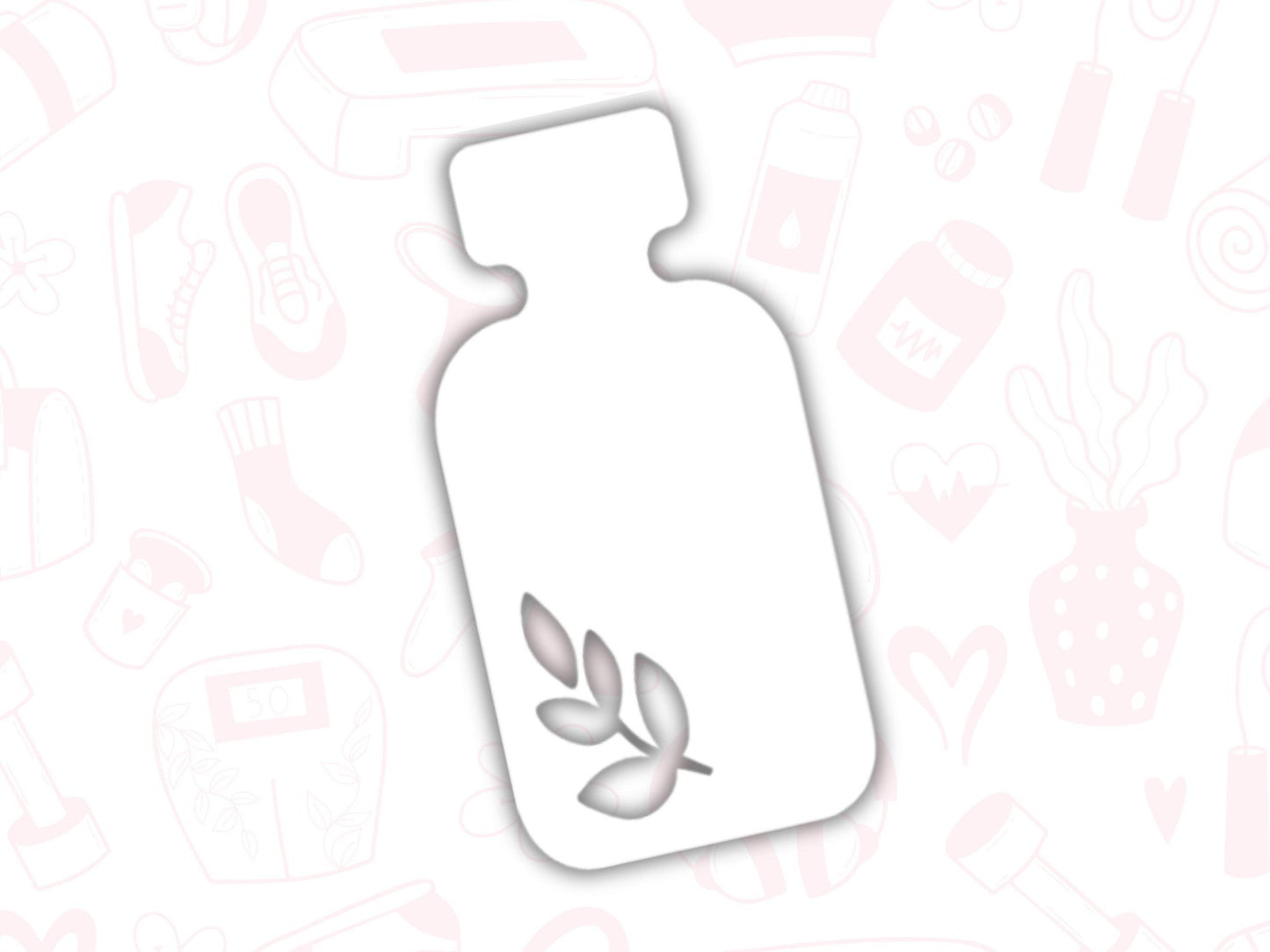 Lotion Bottle Sticker Sheet Self Care Planner Stickers Skincare Icons 54 Pack