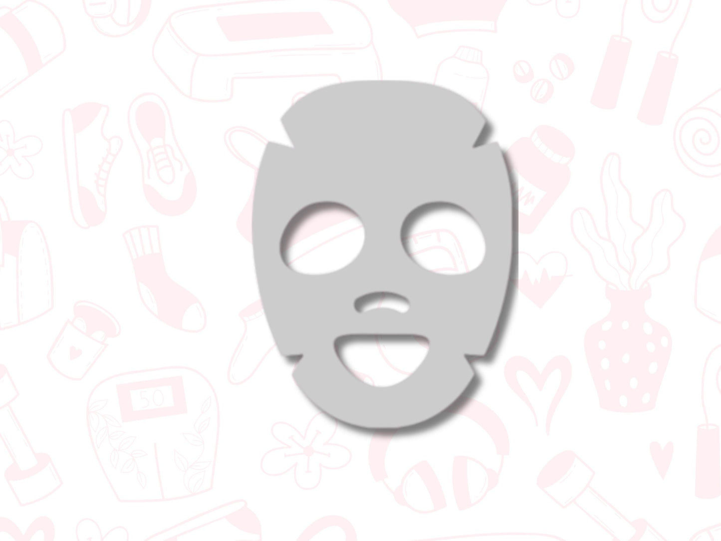 Face Mask Sticker Sheet Self Care Planner Stickers Icons 42 Stickers