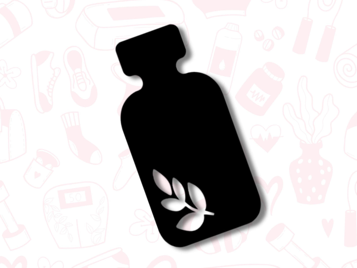 Lotion Bottle Sticker Sheet Self Care Planner Stickers Skincare Icons 54 Pack