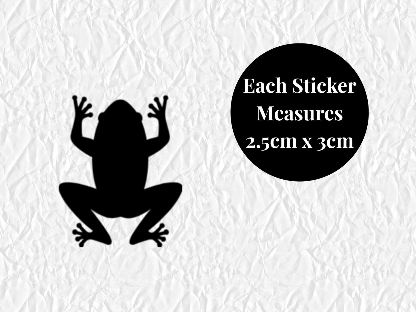 Frog Sticker Sheet Vinyl Stickers Journal Planner Stickers 21 Pack