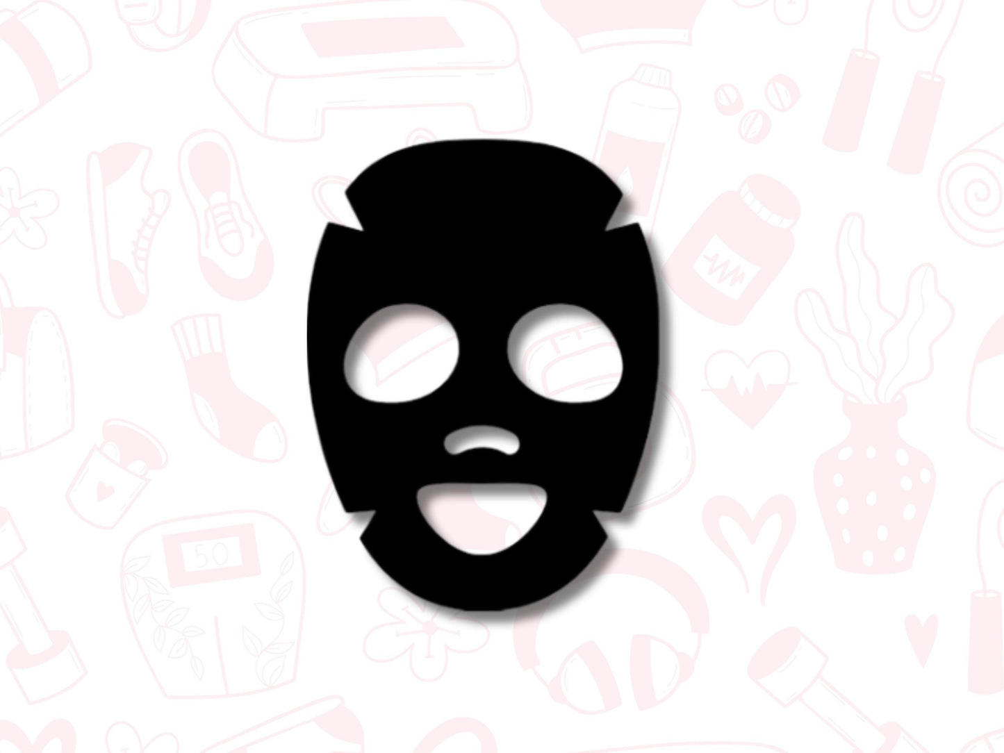 Face Mask Sticker Sheet Self Care Planner Stickers Icons 42 Stickers