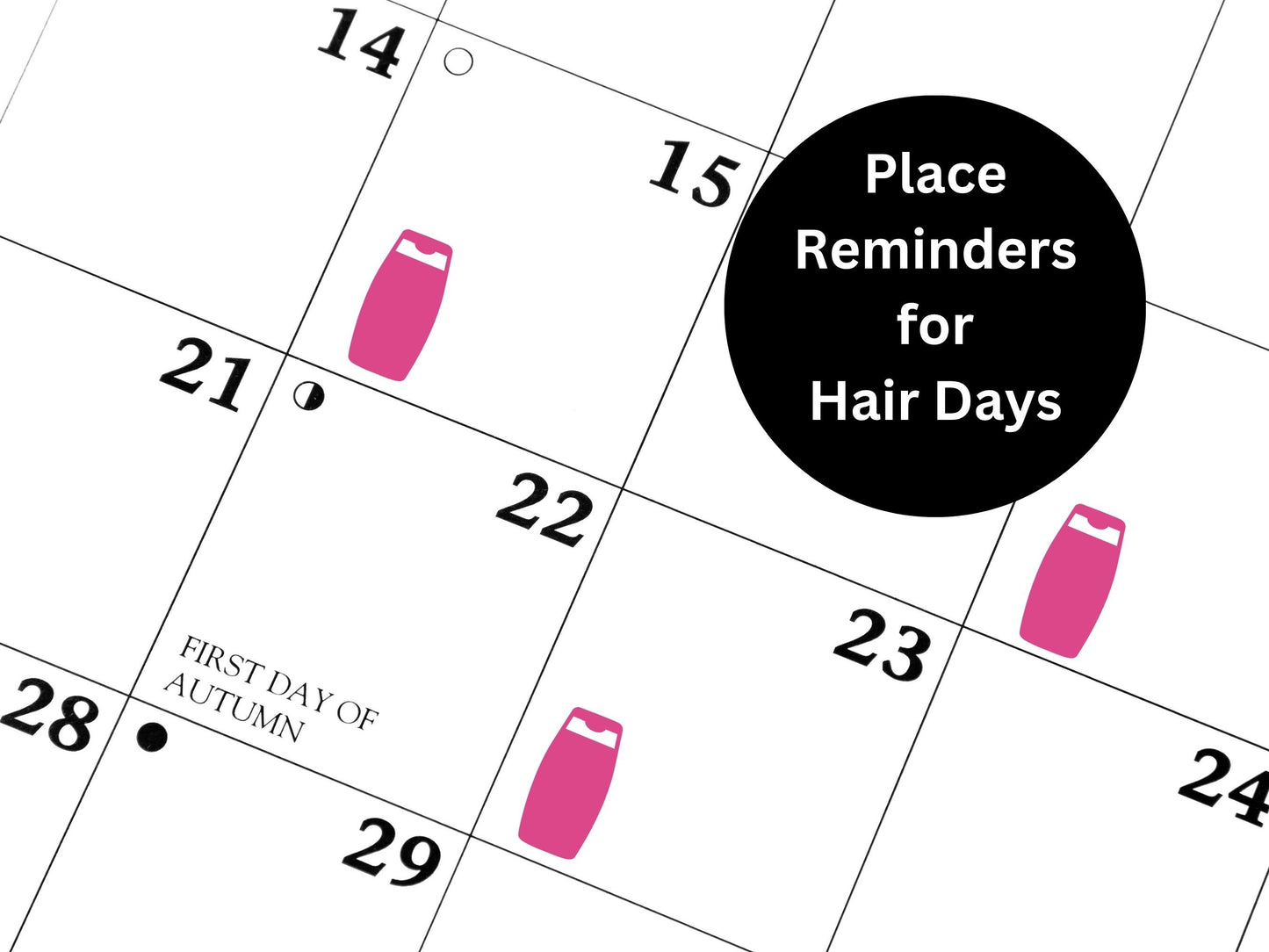 Shampoo Bottle Sticker Sheet Self Care Planner Stickers Icons 56 Stickers