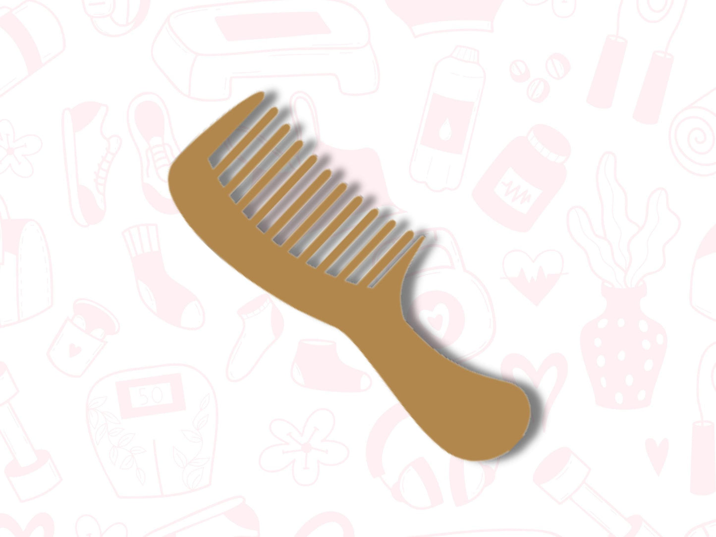 Comb Sticker Sheet Self Care Planner Stickers Icons 60 Stickers