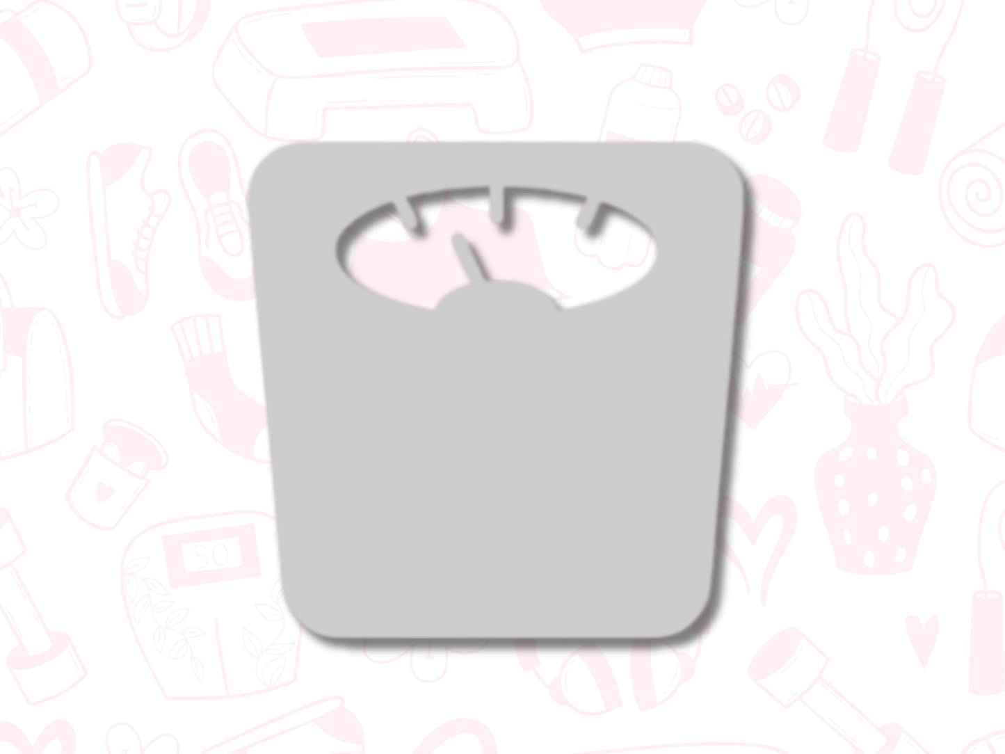 Bathroom Scales Sticker Sheet Weight Tracker Planner Stickers Fitness Journal Icons 48 Pack