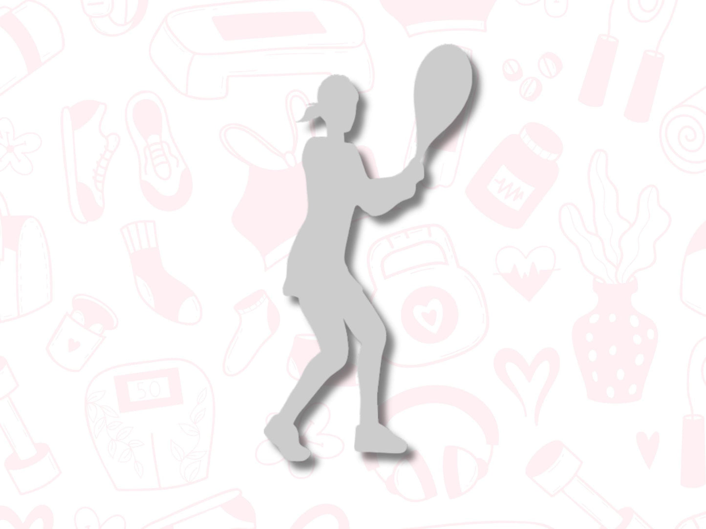 Tennis Player Sticker Sheet Planner Stickers Golfing Icons Tee Off Journal Decals 56 Pack